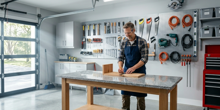 Organize sua garagem com painel metálico e veja quanto custa transformar a bagunça em um espaço funcional e seguro no dia a dia