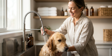 Quanto custa criar um espaço para banho de pets na lavanderia e ganhar mais praticidade no dia a dia