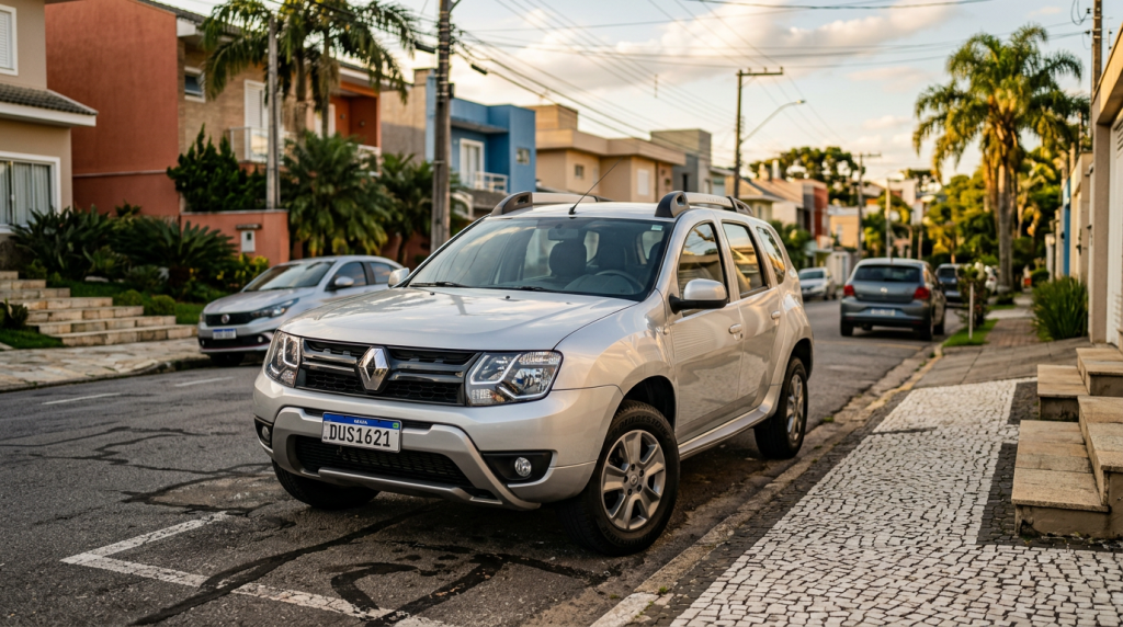 Renault Duster 1.6 usada com preço de Renault Kwid vira o "tanque de guerra" para quem quer encarar buracos com espaço de SUV