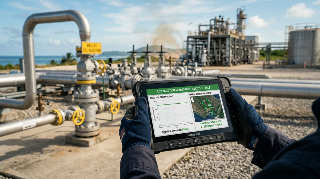 A tecnologia de armazenamento de carbono mais segura da geologia para mitigar o impacto industrial