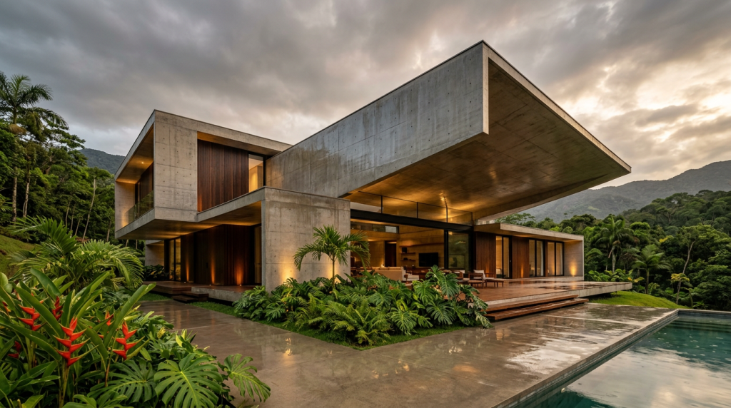 A biotecnologia aplicada ao projeto de casa com concreto que se cura sozinho e elimina infiltrações