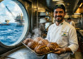 Além de alimentar centenas de pessoas, esse profissional entrega o "conforto de casa" através da gastronomia, sendo essencial para a saúde mental e o bem-estar da tripulação em isolamento.