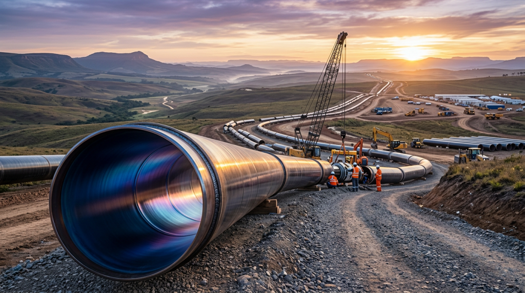 O revestimento invisível que faz o petróleo deslizar mais rápido e economiza energia no transporte