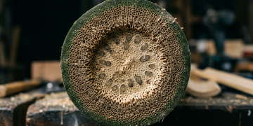 A arquitetura sismorresistente constata que os pavilhões amarrados há 2000 anos com a técnica asiática de andaimes de bambu gigante não se tornam estilhaços durante um tufão eles desenvolvem silenciosamente algo que a maioria das vigas de ferro nunca conseguirá oferecer a extrema flexibilidade anatômica para dobrar com o vento e voltar intactos à posição original
