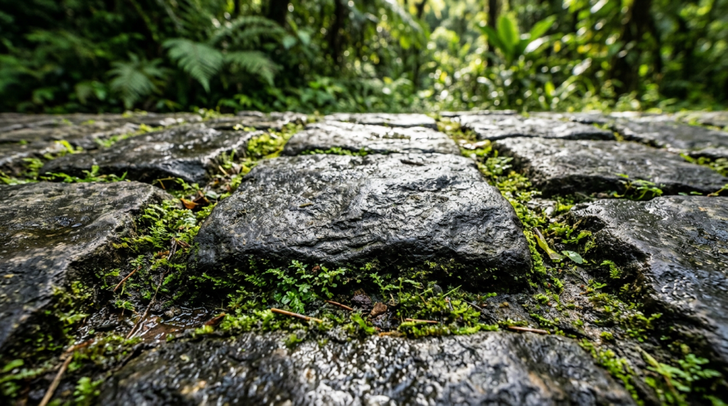 Estrada da Graciosa mantém o charme do paralelepípedo colonial e a névoa constante da Mata Atlântica