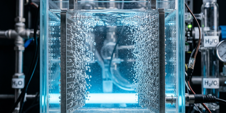 A estratégia que utiliza hidrogênio feito com água para limpar a produção de combustíveis fósseis