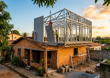 A solução mais inteligente de retrofit no Brasil para ampliar casas antigas com segurança e rapidez