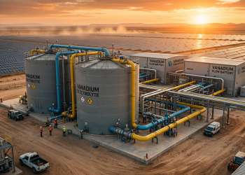 O líquido metálico eterno que armazena a energia do deserto e nunca perde a potência, desbancando o lítio