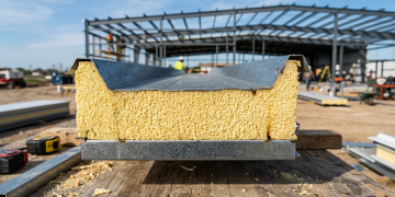 A tecnologia dos painéis sanduíche que promete obras rápidas e alto desempenho térmico