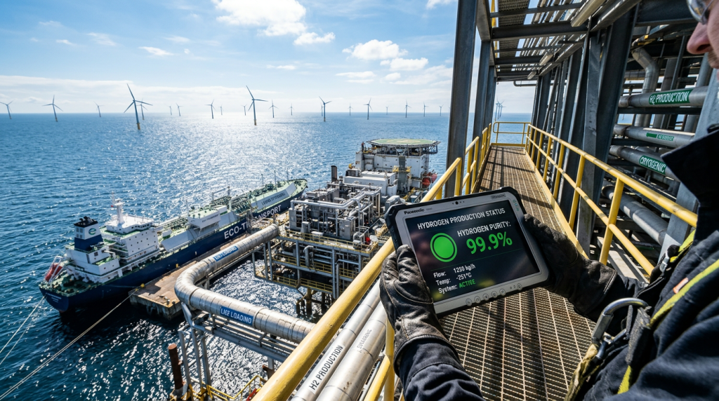 A matriz de eletrólise polimérica mais resiliente do Nordeste para a exportação de amônia verde