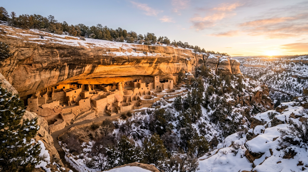A arquitetura bioclimática comprova que as vilas esculpidas há 1000 anos com a técnica nativo americana nas paredes dos desfiladeiros não se tornam cavernas gélidas no inverno elas desenvolvem silenciosamente algo que a maioria dos aquecedores elétricos nunca precisou desenvolver a capacidade geológica de estocar a radiação solar na rocha para liberar um calor constante à noite