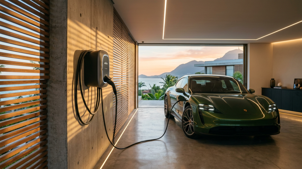 Inglaterra, Alemanha e Suécia começam a proibir a entrega de casas novas sem tomadas de alta potência na garagem e preparam os bairros para frota 100% elétrica