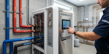 A engenharia termodinâmica explica por que as sondas geotérmicas instaladas sob os quintais na Suécia Finlândia e Islândia não congelam a terra ao redor elas absorvem silenciosamente o calor do núcleo do planeta para aquecer as casas sem usar uma gota de gás natural