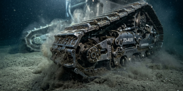 Robôs submarinos de 90 toneladas começam a escavar o fundo do Oceano Pacífico em busca de bilhões de rochas ricas em metais essenciais para as baterias de carros elétricos