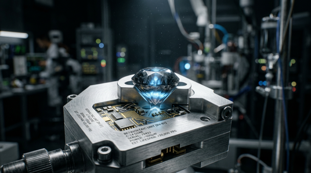 A tecnologia das baterias nucleares de diamante que promete energia praticamente infinita