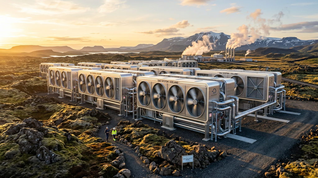 Como a tecnologia DAC transforma o ar em uma solução para reduzir o aquecimento global