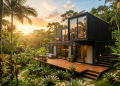 Casa container é resistente, mas abrir grandes vãos pode comprometer a estrutura original