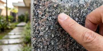 Projeto arquitetônico de casa com geologia aplicada para garantir autolimpeza e luxo discreto