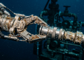 Japão Estados Unidos e Coreia do Sul começam a substituir enormes plataformas de petróleo por frotas de robôs submarinos autônomos que operam a 3 mil metros de profundidade
