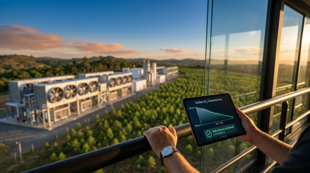 Como a tecnologia DAC transforma o ar em uma solução para reduzir o aquecimento global