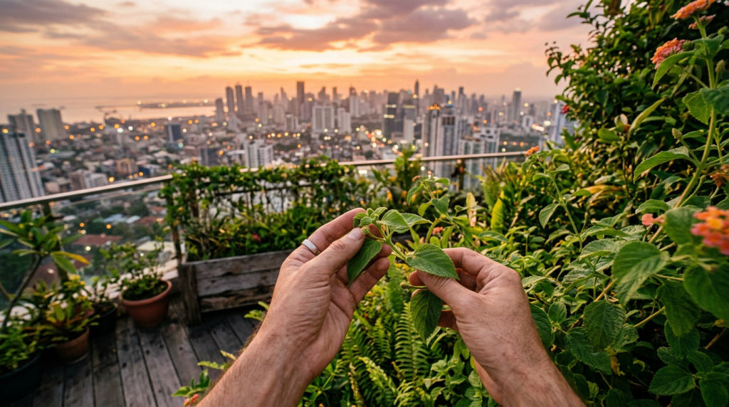 Como a arquitetura bioclimática utiliza coberturas vegetais para mitigar ilhas de calor na sua casa