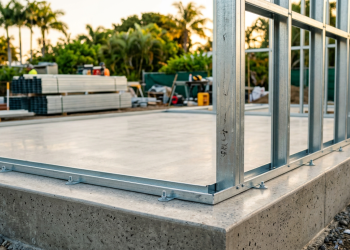 O engenhoso sistema de fundação em radier isolado projetado por engenheiros para construir casas térreas ultraleves capazes de resistir facilmente à umidade ascendente do solo e evitar rachaduras no piso
