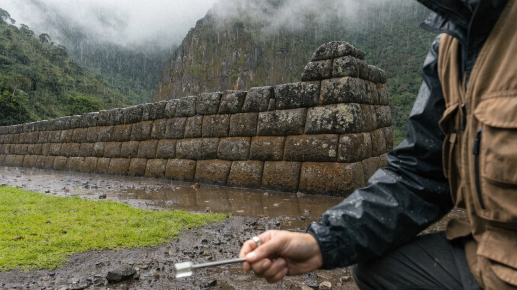 A geotecnia comprova que os fortes construídos há 800 anos com a técnica de fundação andina em leitos de rios não se tornam estruturas afundadas na lama eles desenvolvem silenciosamente algo que a maioria dos alicerces modernos nunca conseguirá oferecer a capacidade hidráulica de canalizar as correntes de água por baixo do piso para drenar o solo e firmar os alicerces