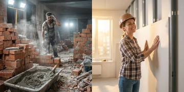 Quanto custa levantar uma parede de drywall com isolamento acústico e zero sujeira para dividir um quarto grande?