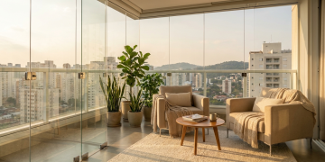 Quanto custa fazer o envidraçamento da sacada e valorizar o apartamento com mais conforto e espaço útil