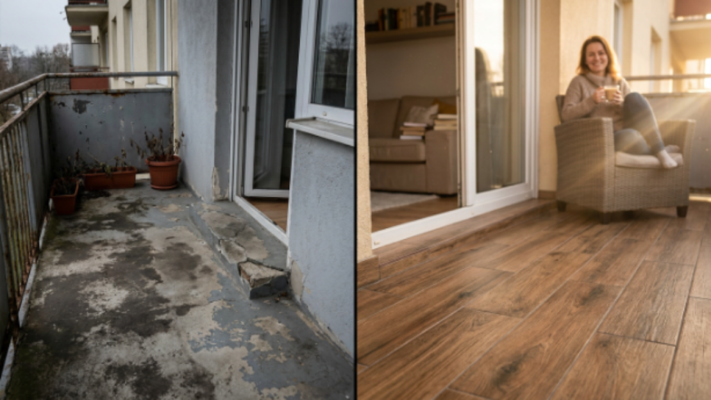 Quanto custa renovar a área externa com piso amadeirado resistente à chuva sem gastar uma fortuna