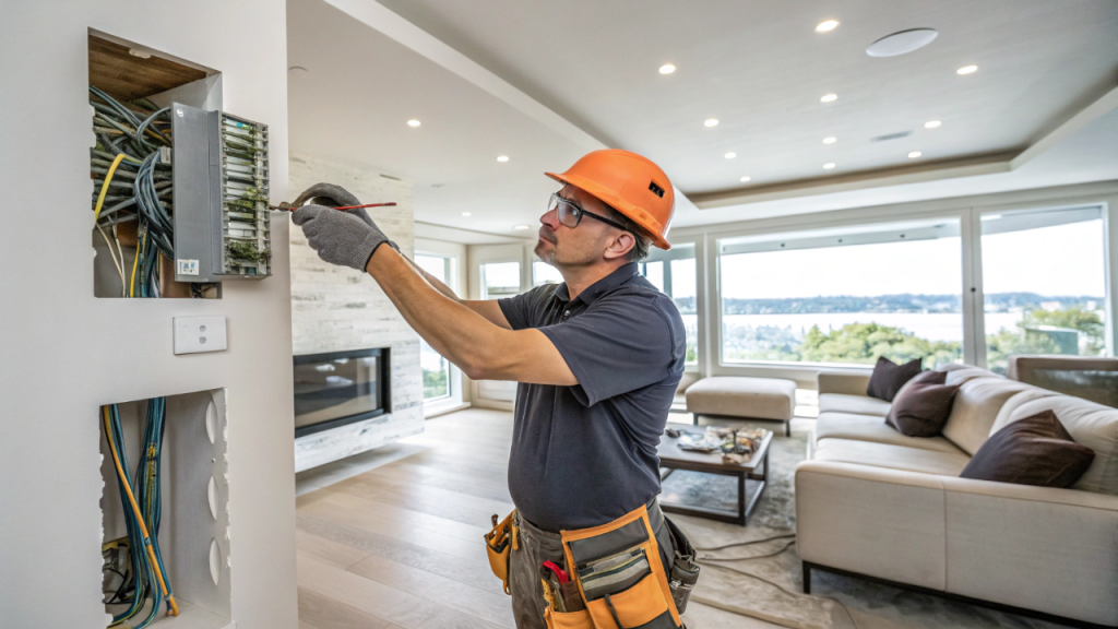 Nem conduíte entupido na parede, nem quebra-quebra para instalar tomada: a fita elétrica adesiva que passa energia por baixo da pintura e esconde os fios