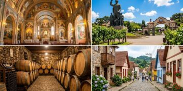 Cidade ideal para quem deseja provar a tradicional culinária italiana e excelentes vinhos faz parte das principais rotas de vinícolas da Serra Gaúcha