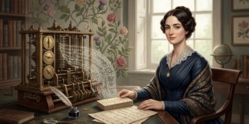 Ada Lovelace, pioneira da computação que viu nas máquinas uma linguagem antes do seu tempo: “A máquina analítica tece padrões algébricos como o tear de Jacquard tece flores e folhas”