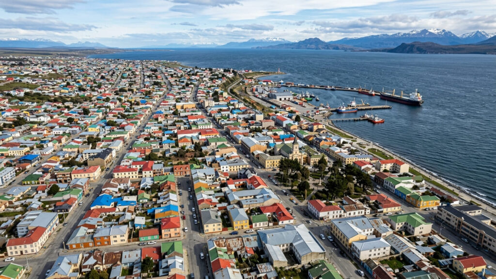 Cidade fundada em 1848 nas margens do Estreito de Magalhães é a porta de entrada para a Antártida e o principal centro urbano do sul chileno