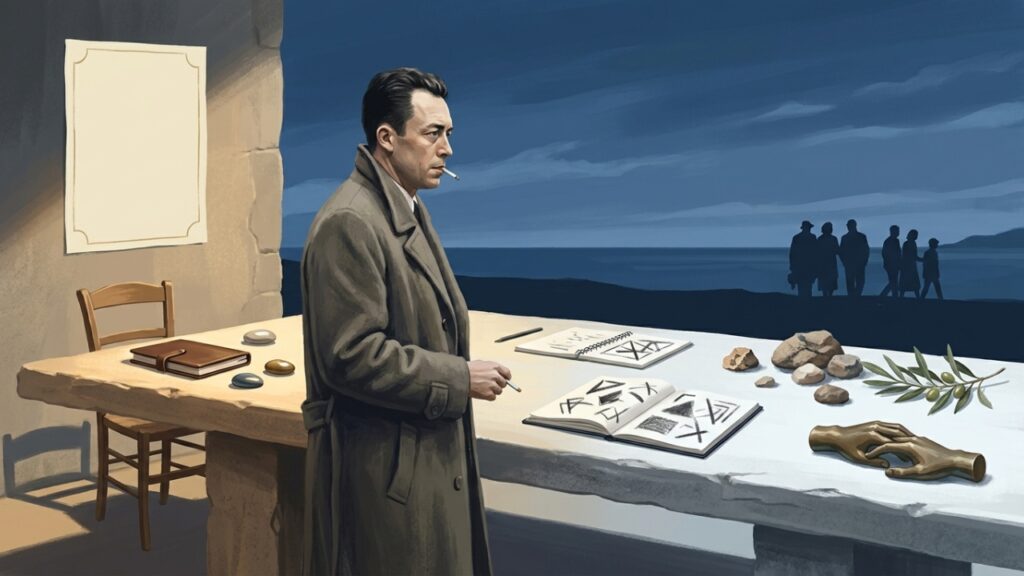 Albert Camus escreveu que no meio do inverno descobriu que havia dentro de si um verão invencível e a frase que virou autoajuda tem origem em um discurso sobre resistência coletiva