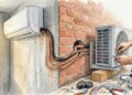 Quanto custa comprar e instalar ar-condicionado split em 2026 e por que ponto elétrico, dreno e distância da condensadora pesam no preço final