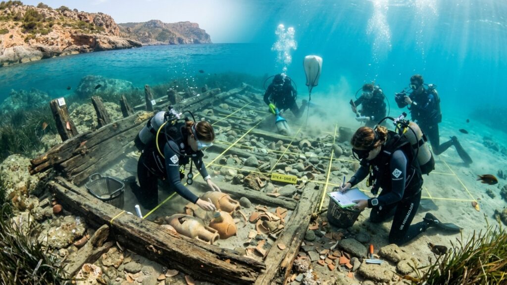 Naufrágio de El Sec e comércio antigo no mar