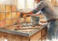 Quanto custa contratar um azulejista para colocar revestimento na parede da cozinha em 2026 e por que o alinhamento muda tudo