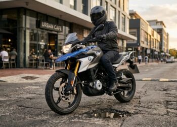 A trail compacta de 313 cilindradas quer vender sensação premium para quem ainda não quer peso nem preço de moto grande