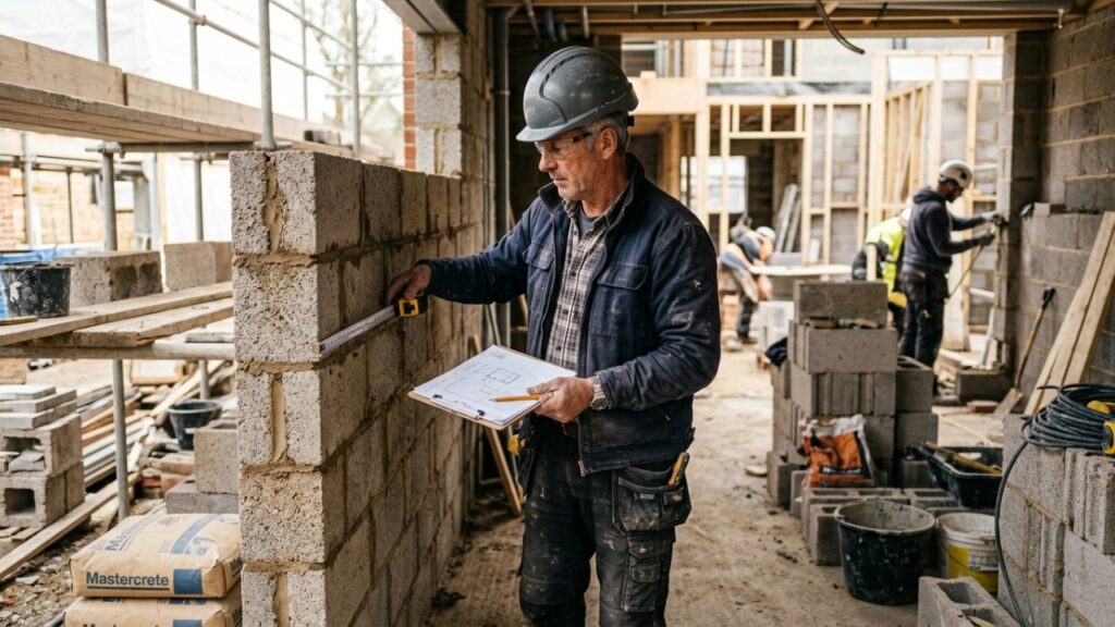 Quanto um mestre de obras cobra por dia em 2026 e a diferença entre contratar por diária ou incluir no valor da empreitada