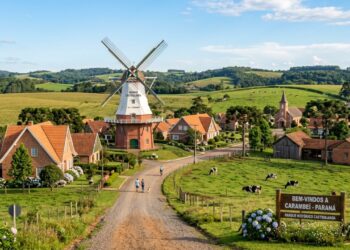 Um pedacinho da Holanda no Paraná: a cidade fundada por imigrantes que trouxeram o leite na bagagem