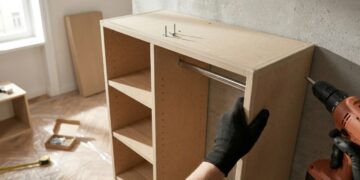 Closet aberto parece simples até entrar no orçamento, entenda quanto custa montar um guarda-roupa planejado sem portas no quarto