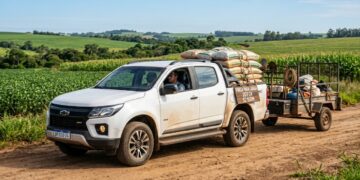 A picape diesel de 207 cv quer lembrar que força ainda importa quando a carga deixa de ser discurso de propaganda
