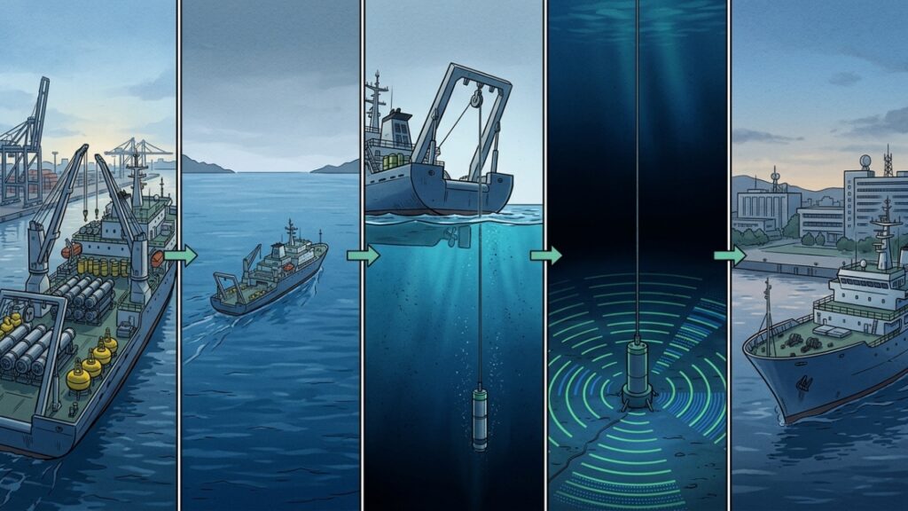 China constrói rede submarina com 42 navios e centenas de sensores nos oceanos
