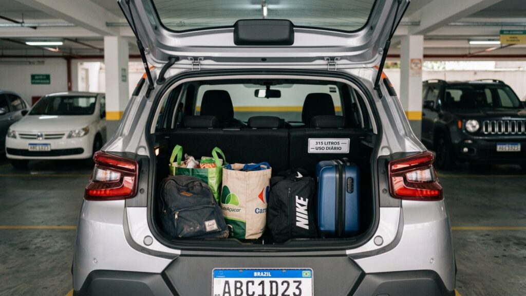 O hatch com porta-malas de 315 litros tenta provar que carro de entrada ainda pode resolver mais do que parece