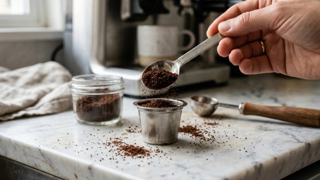 O cálculo financeiro de trocar as cápsulas de café descartáveis por uma única cápsula de aço inox que faz você economizar centenas de reais todos os anos