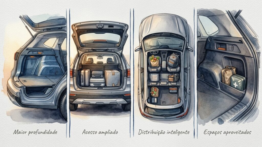 O SUV cupê de 490 litros prova que desenho bonito não precisa condenar o porta-malas ao papel de enfeite