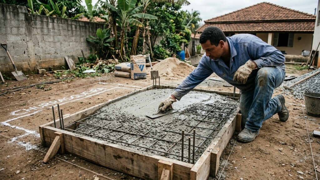 Quanto um pedreiro cobra para fazer uma churrasqueira de alvenaria em 2026 nos fundos de casa