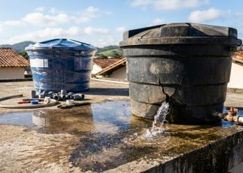 Quanto um encanador cobra para trocar a caixa d'água de uma casa em 2026, e o que encarece o serviço?