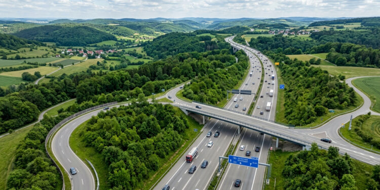 Com pavimentação de alta tecnologia e trechos livres de limite de velocidade, a rede de estradas alemã é referência mundial em engenharia
